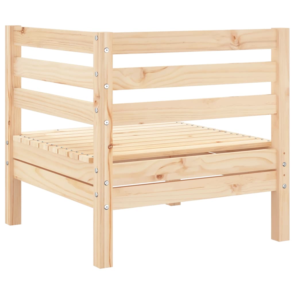 Kutna vrtna sofa od masivne borovine