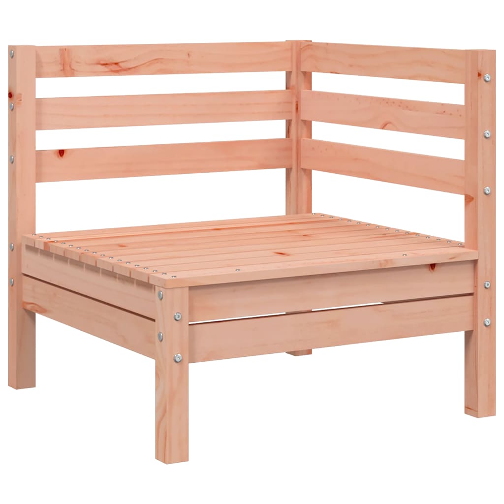 Kutna vrtna sofa od masivnog drva duglazije