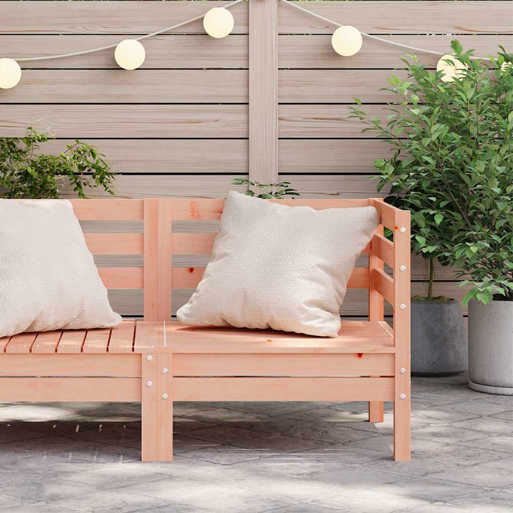 Kutna vrtna sofa od masivnog drva duglazije