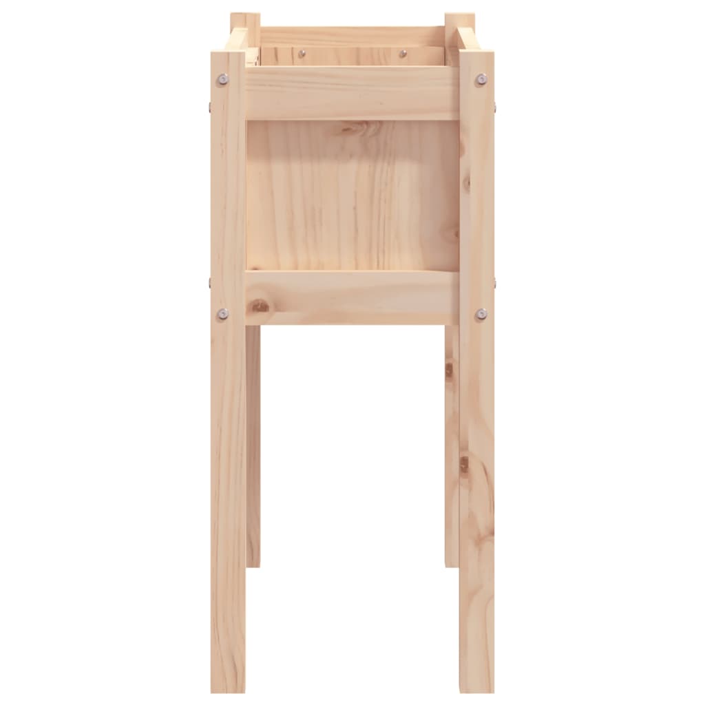 Vrtna sadilica s nogama 70 x 31 x 70 cm od masivne borovine