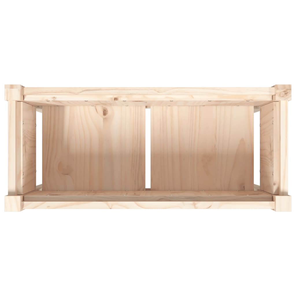 Vrtna sadilica s nogama 70 x 31 x 70 cm od masivne borovine