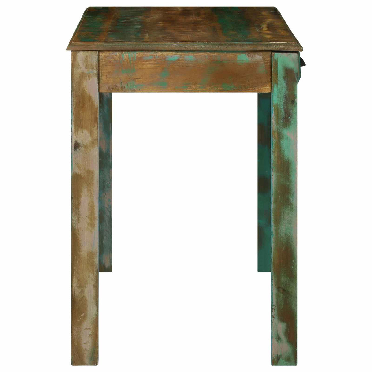Radni stol Smeđa 112 x 55 x 76 cm Čvrsto drvo iz reciklaže