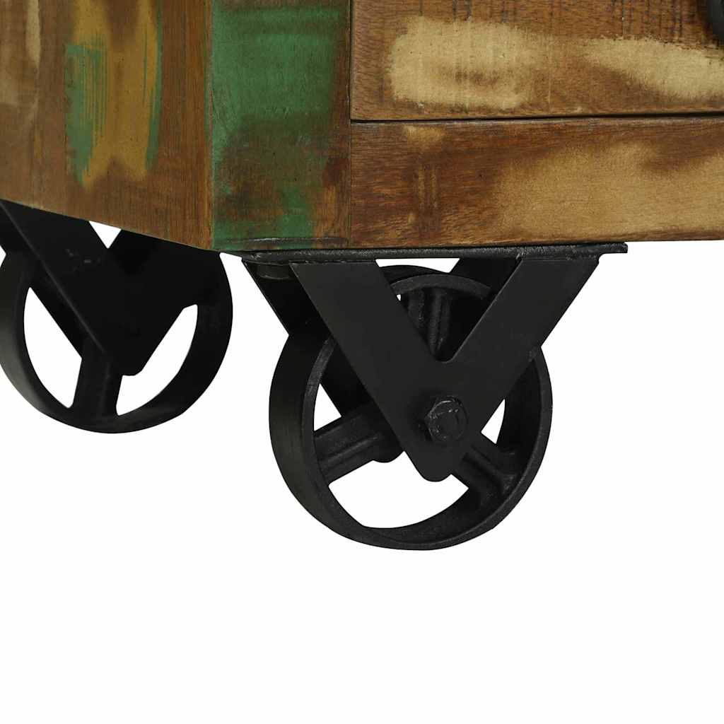 Kreveta Smeđa 80 x 30 x 65 cm Čvrsto drvo iz reciklaže