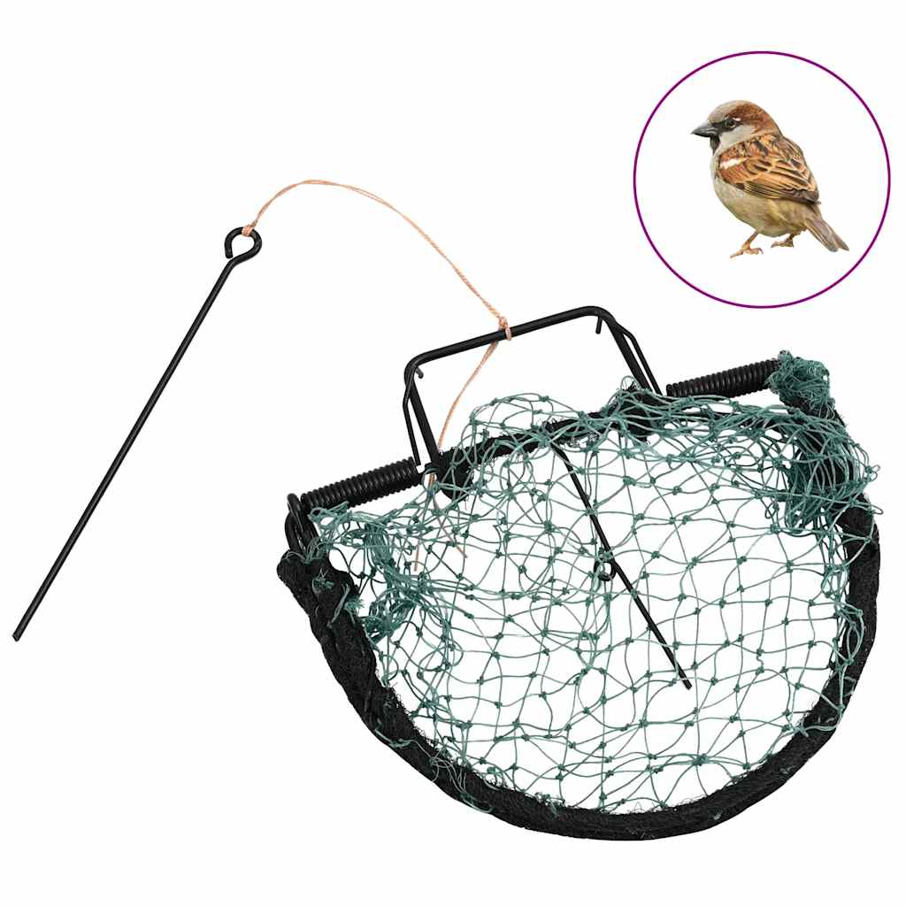 Zamka za ptice zelena 20 cm čelična