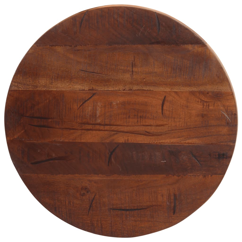 Stolna ploča Ø 60 x 3,8 cm okrugla od masivnog obnovljenog drva
