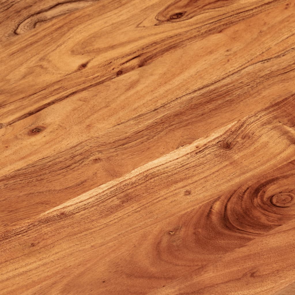 Stolna ploča 120x50x3,8 cm ovalna od masivnog drva bagrema