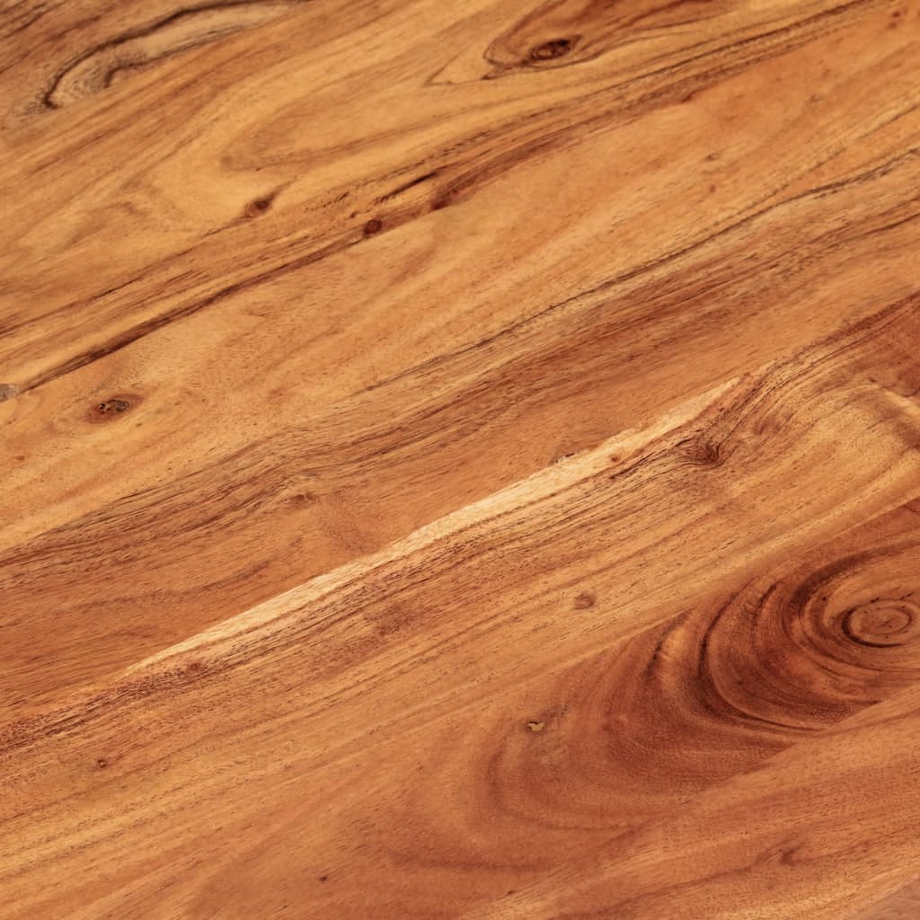 Stolna ploča 120x60x3,8 cm ovalna od masivnog drva bagrema