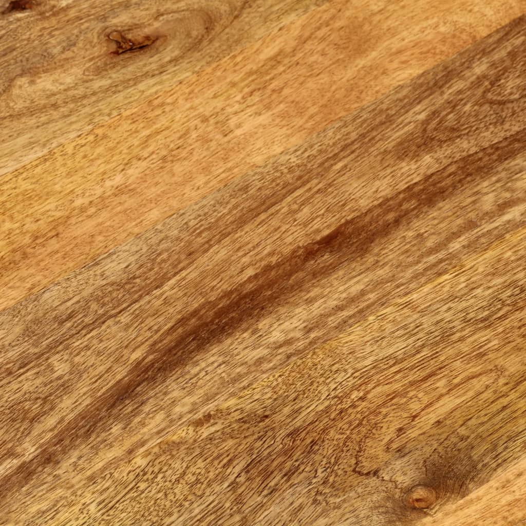 Stolna ploča 140 x 50 x 2,5 cm ovalna od masivnog drva manga