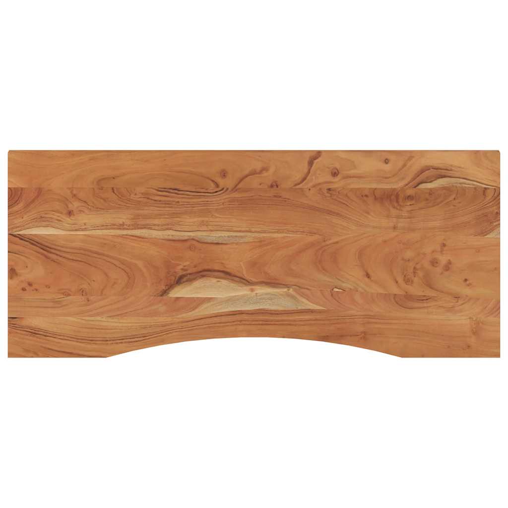 Ploča za radni stol 110x50x2,5 cm pravokutna od drva bagrema