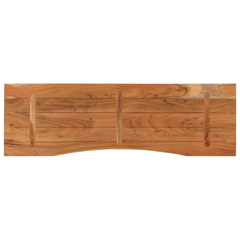Ploča za radni stol 140x50x2,5 cm pravokutna od drva bagrema