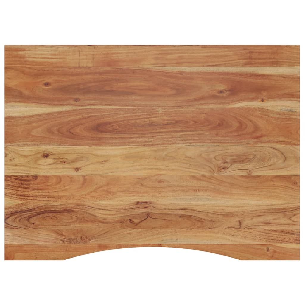 Ploča za radni stol 100x80x2,5 cm pravokutna od drva bagrema