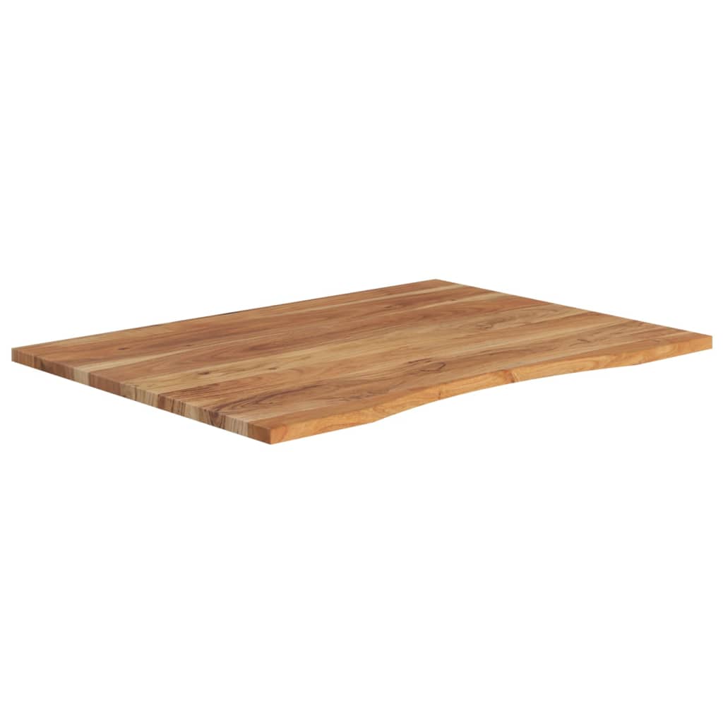 Ploča za radni stol 100x80x2,5 cm pravokutna od drva bagrema