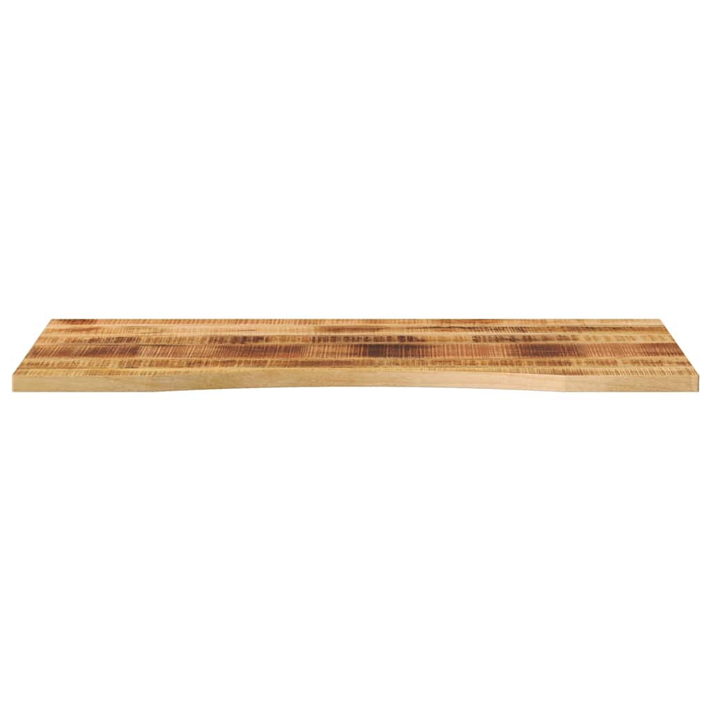 Ploča za radni stol zaobljena 110x50x2,5 cm od drva manga