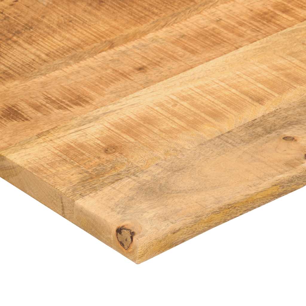 Ploča za radni stol zaobljena 110x50x2,5 cm od drva manga