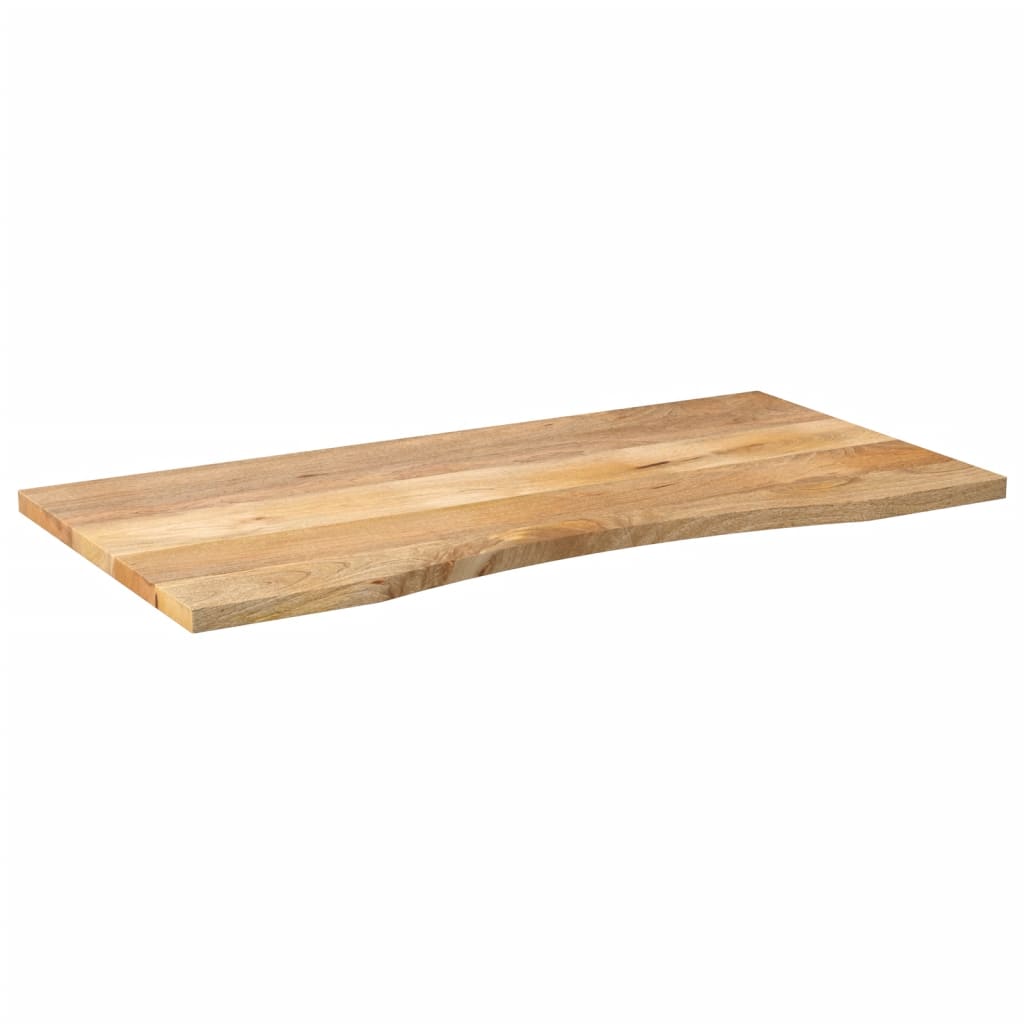 Ploča za radni stol zaobljena 120 x 60 x 2,5 cm od drva manga