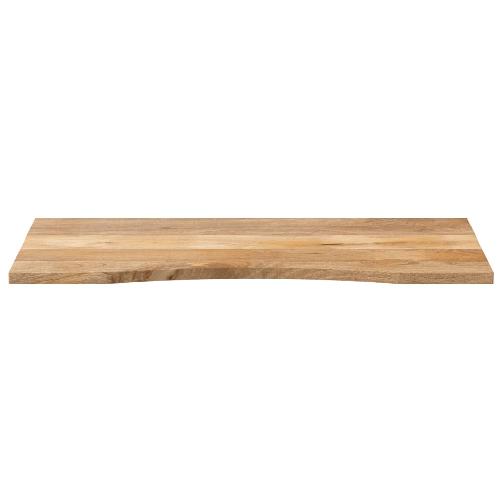Ploča za radni stol zaobljena 120 x 60 x 2,5 cm od drva manga