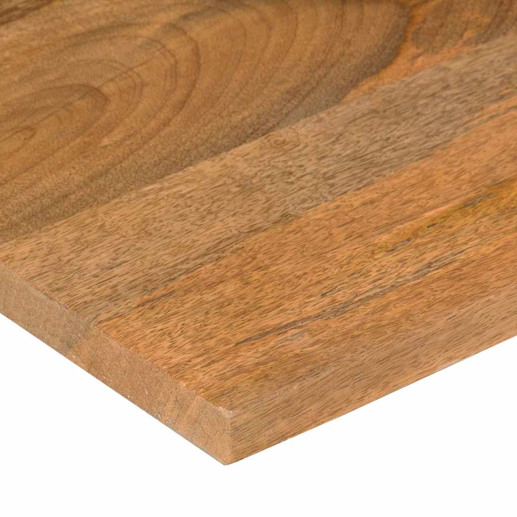 Ploča za radni stol zaobljena 110x50x2,5 cm od drva manga
