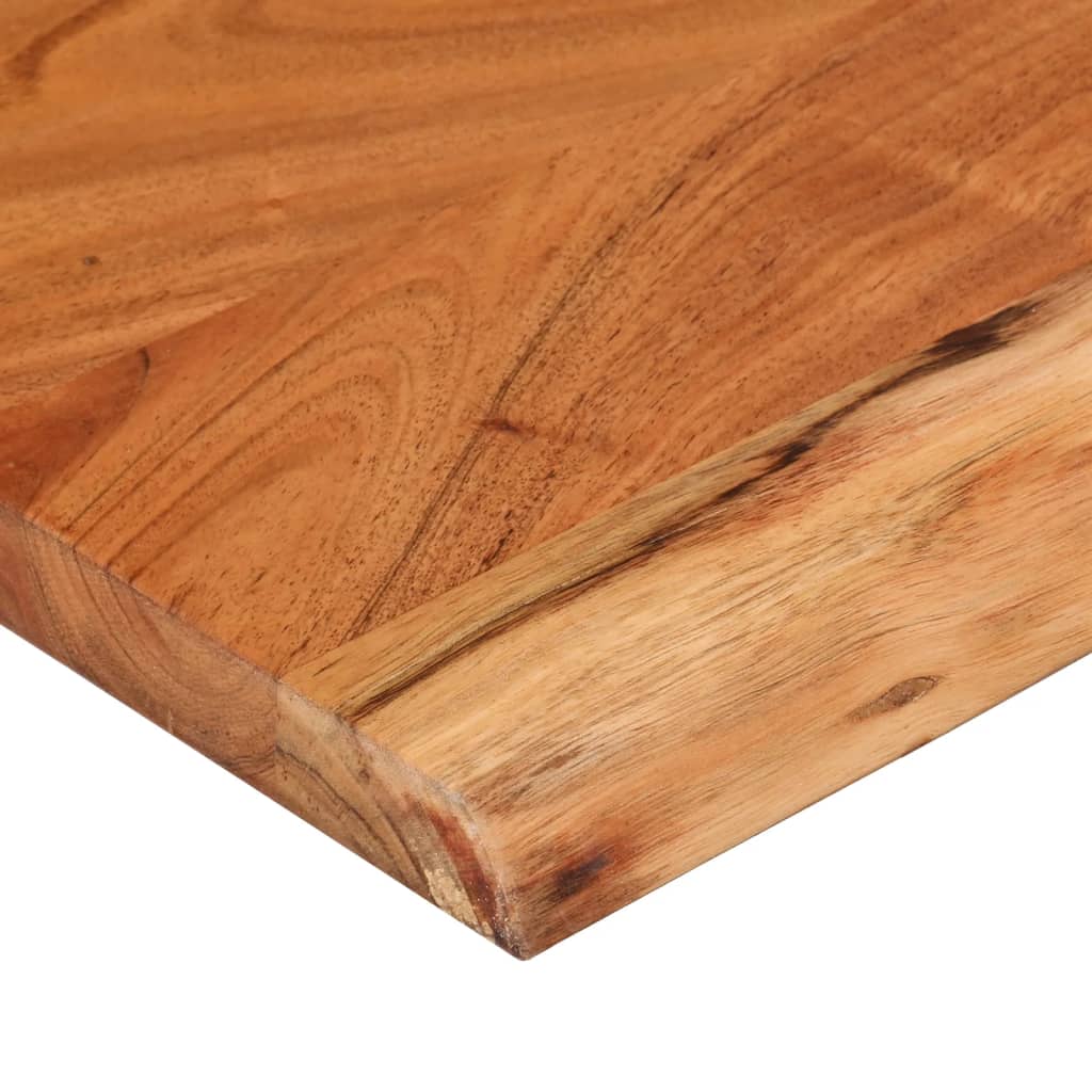 Zidna polica 40x20x2,5 cm pravokutna bagremovo drvo živi rub