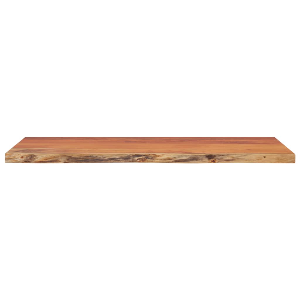 Stolna ploča 80x40x2,5 cm pravokutna bagremovo drvo živi rub