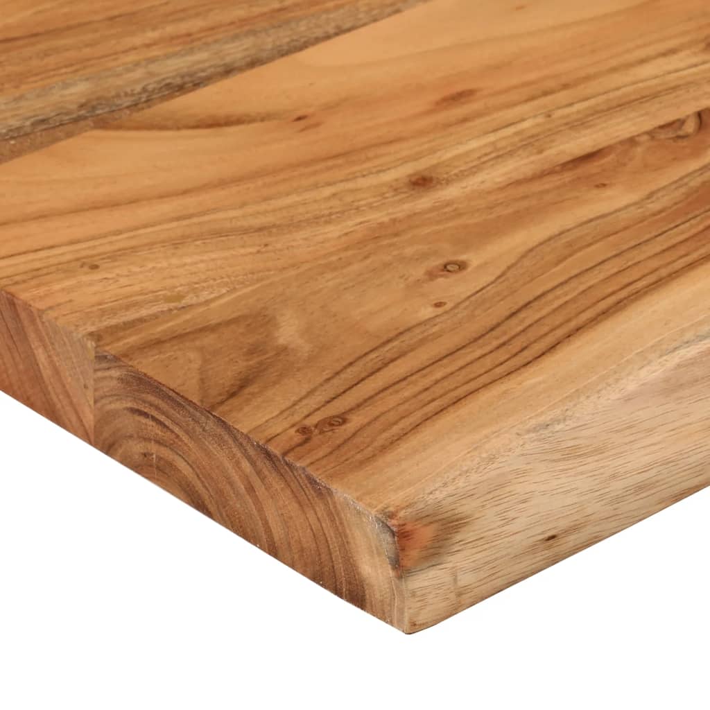 Stolna ploča 100x40x2,5 cm pravokutna bagremovo drvo živi rub