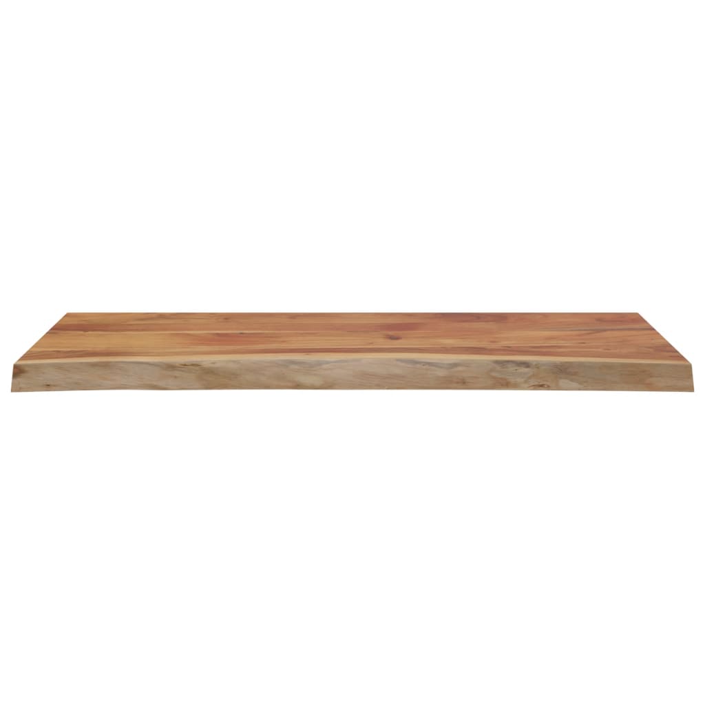 Stolna ploča 100x40x3,8 cm pravokutna od bagrema s živim rubom