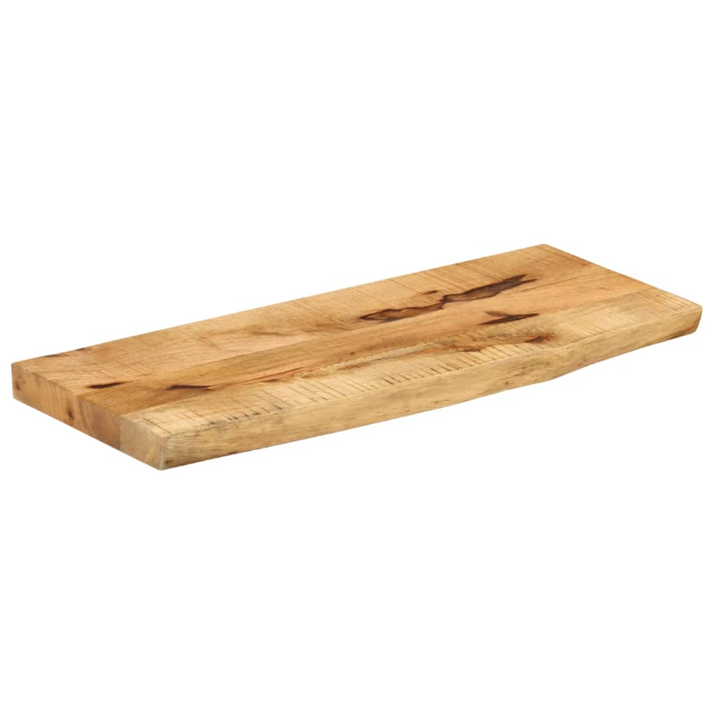 Stolna ploča 90x20x2,5 cm od masivnog drva manga sa živim rubom