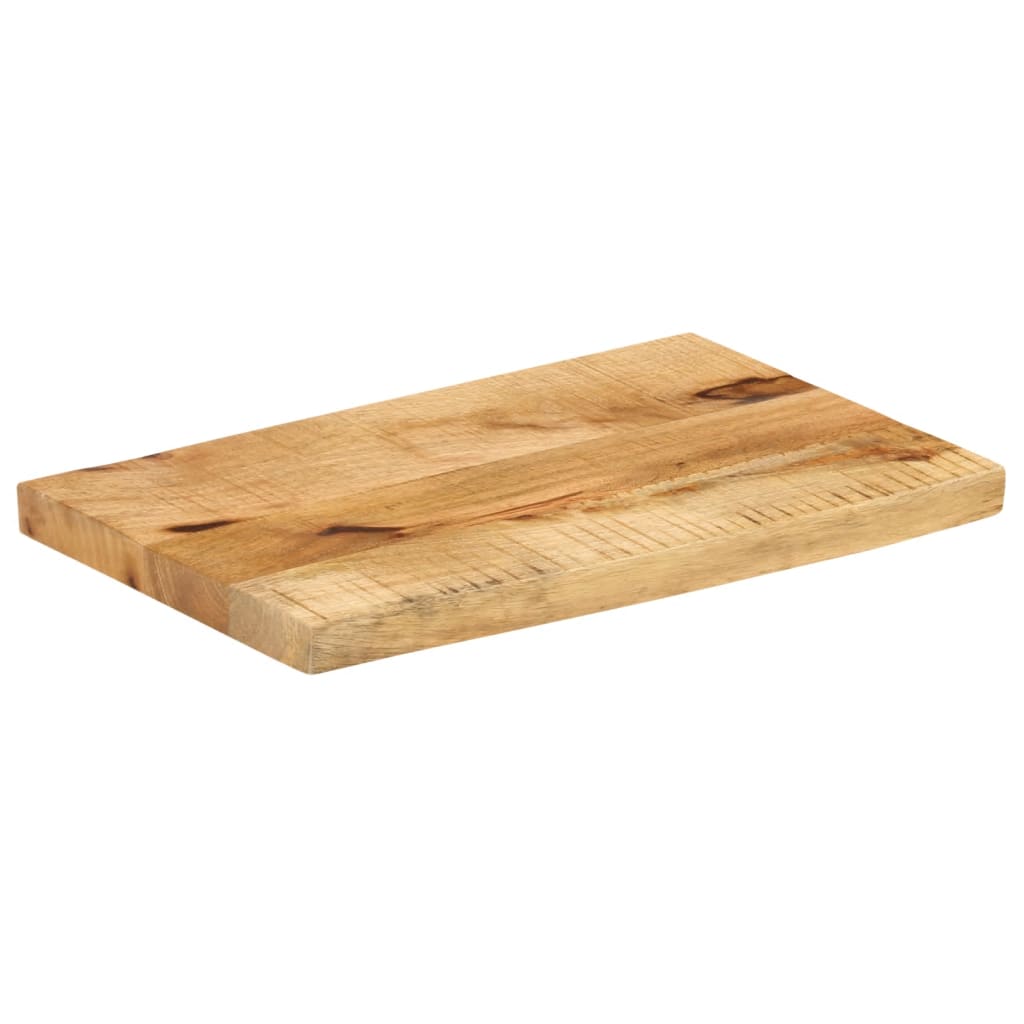 Stolna ploča 50 x 30 x 2,5 cm masivno drvo manga sa živim rubom