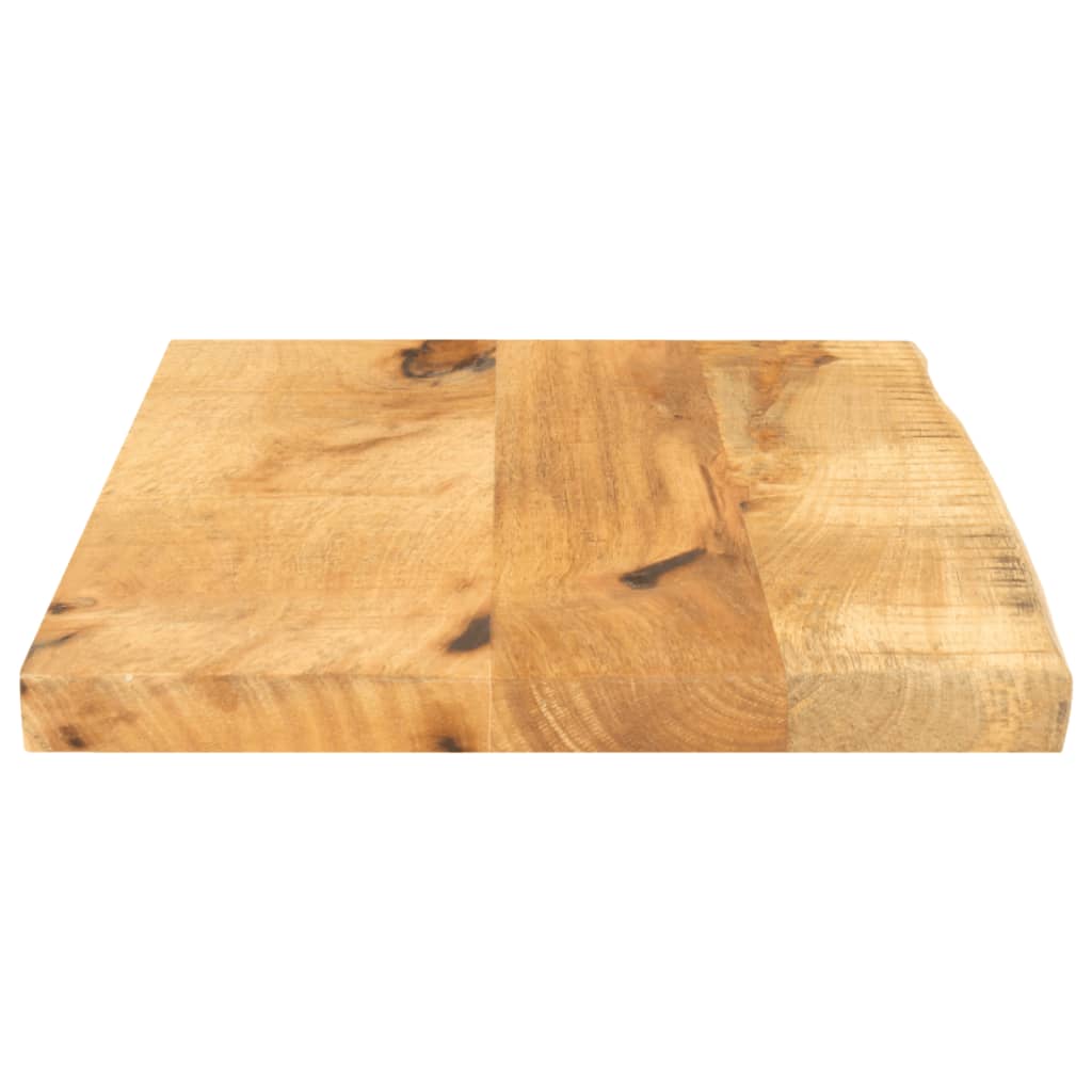 Stolna ploča 50 x 30 x 2,5 cm masivno drvo manga sa živim rubom