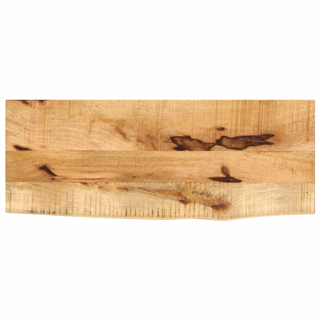 Ploča stola 70x40x2,5 cm Live Edge Puno drvo Grubo Mango