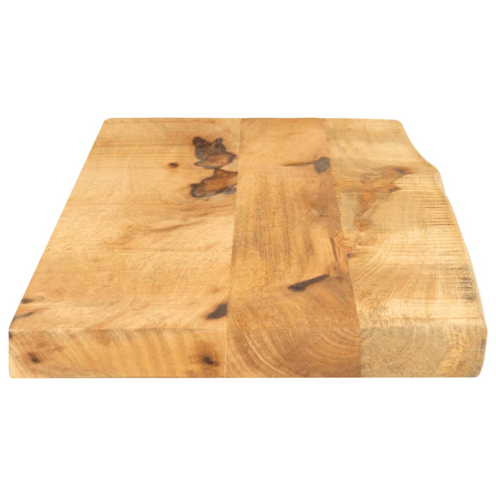 Ploča stola 70x40x2,5 cm Live Edge Puno drvo Grubo Mango