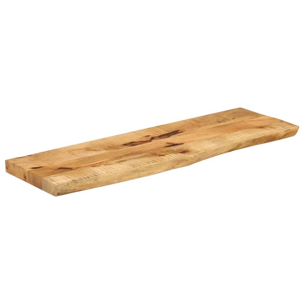 Stolna ploča 110x40x2,5 cm masivno drvo manga sa živim rubom