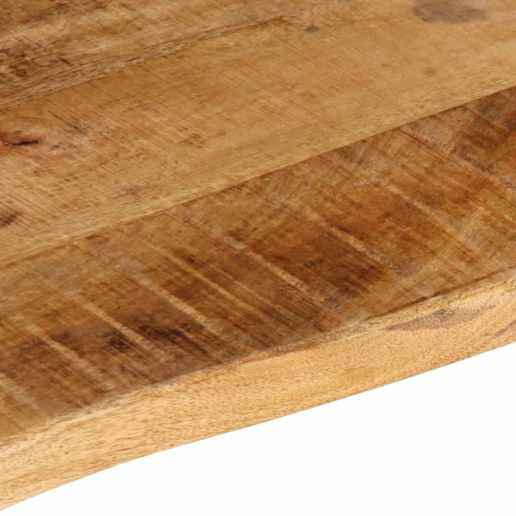 Stolna ploča 80 x 60 x 2,5 cm masivno drvo manga sa živim rubom