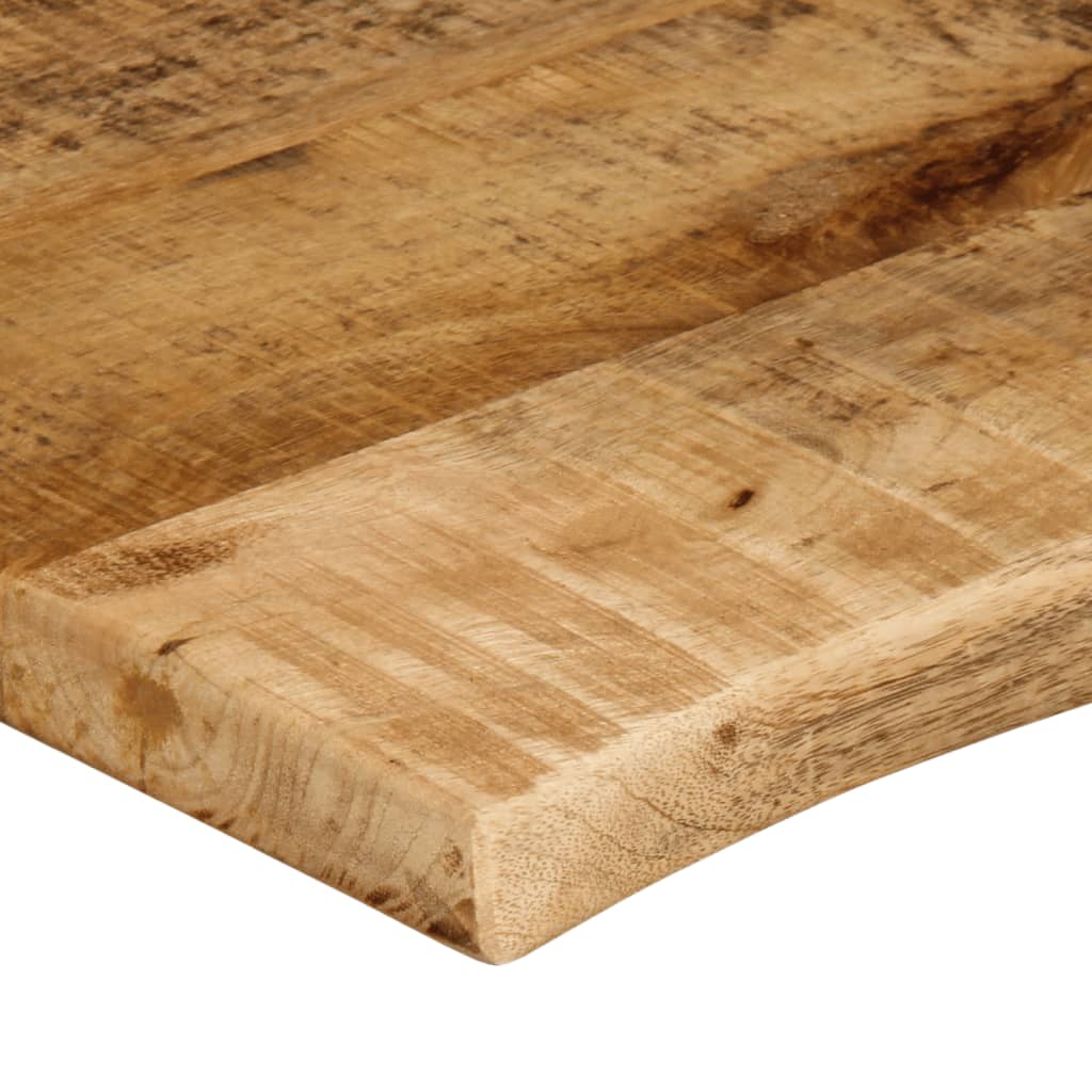 Stolna ploča 80 x 60 x 2,5 cm masivno drvo manga sa živim rubom