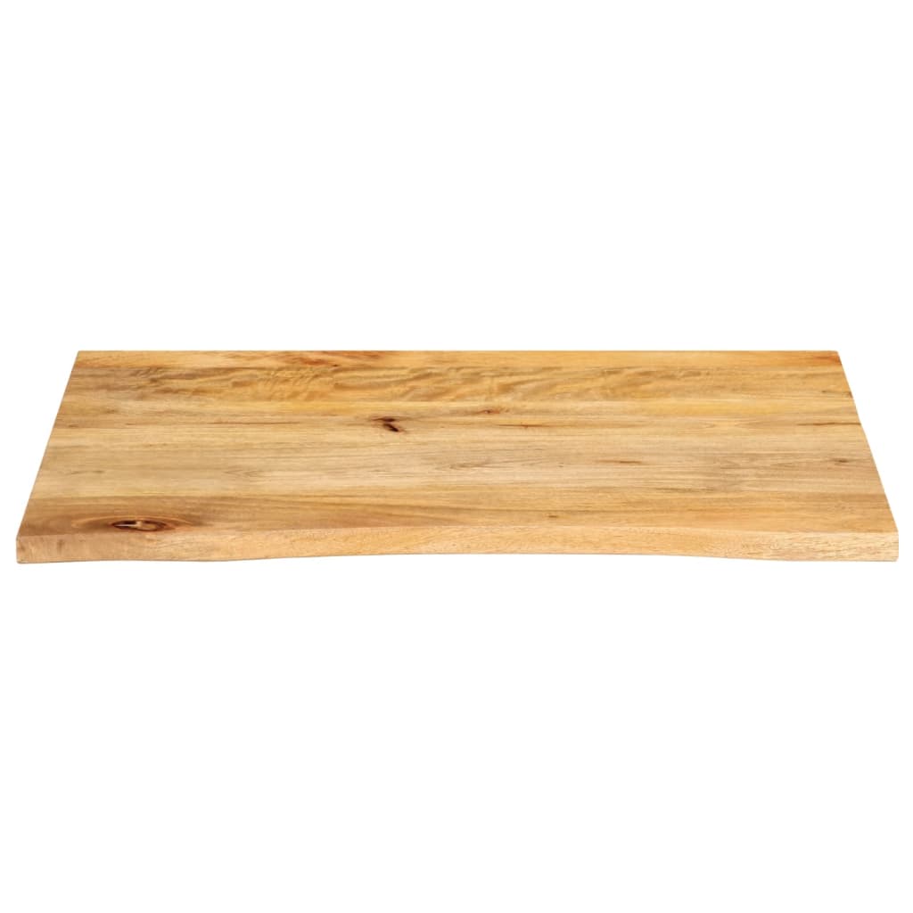 Stolna ploča sa živim rubom 90x60x2,5 cm od masivnog drva manga