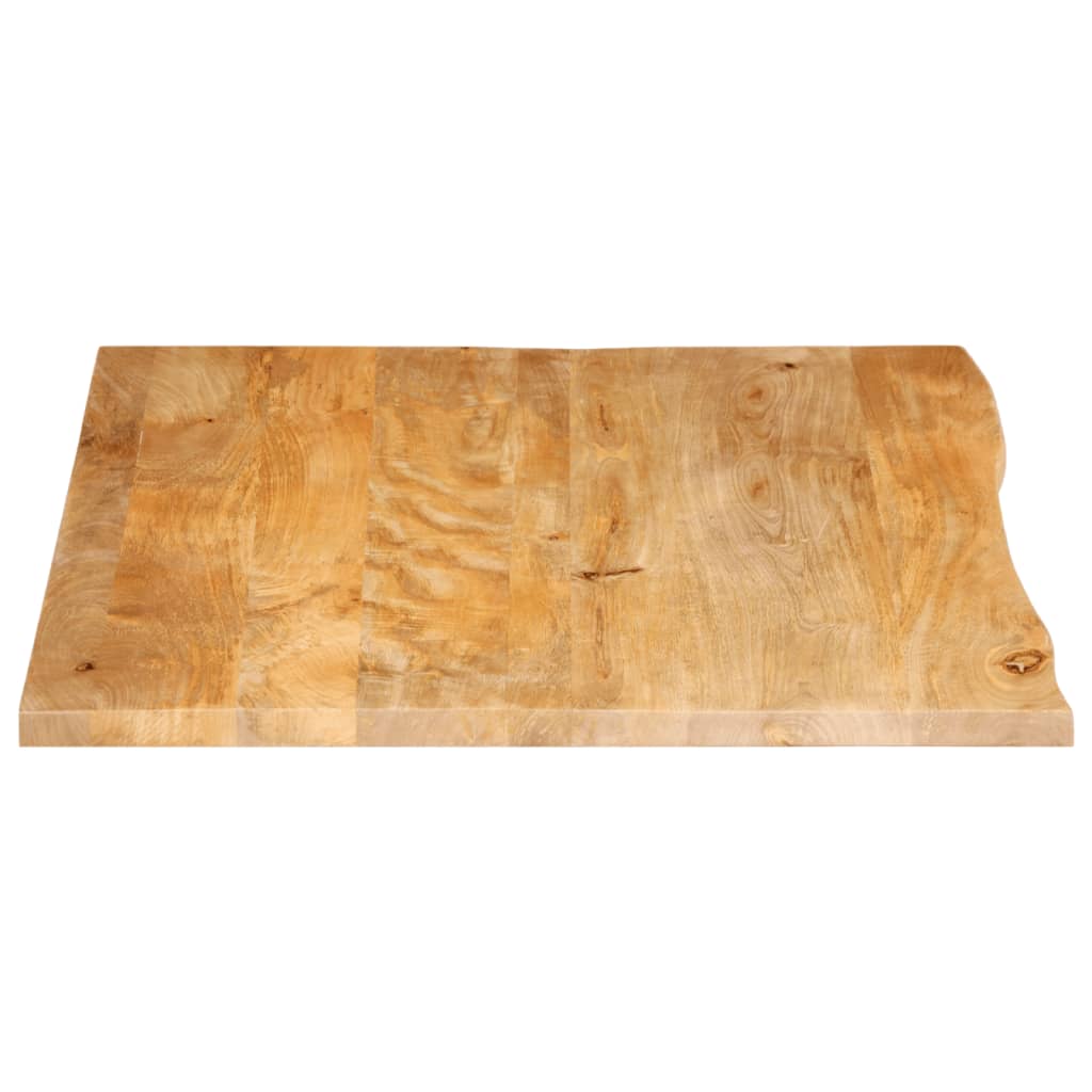 Stolna ploča sa živim rubom 100x80x2,5cm od masivnog drva manga