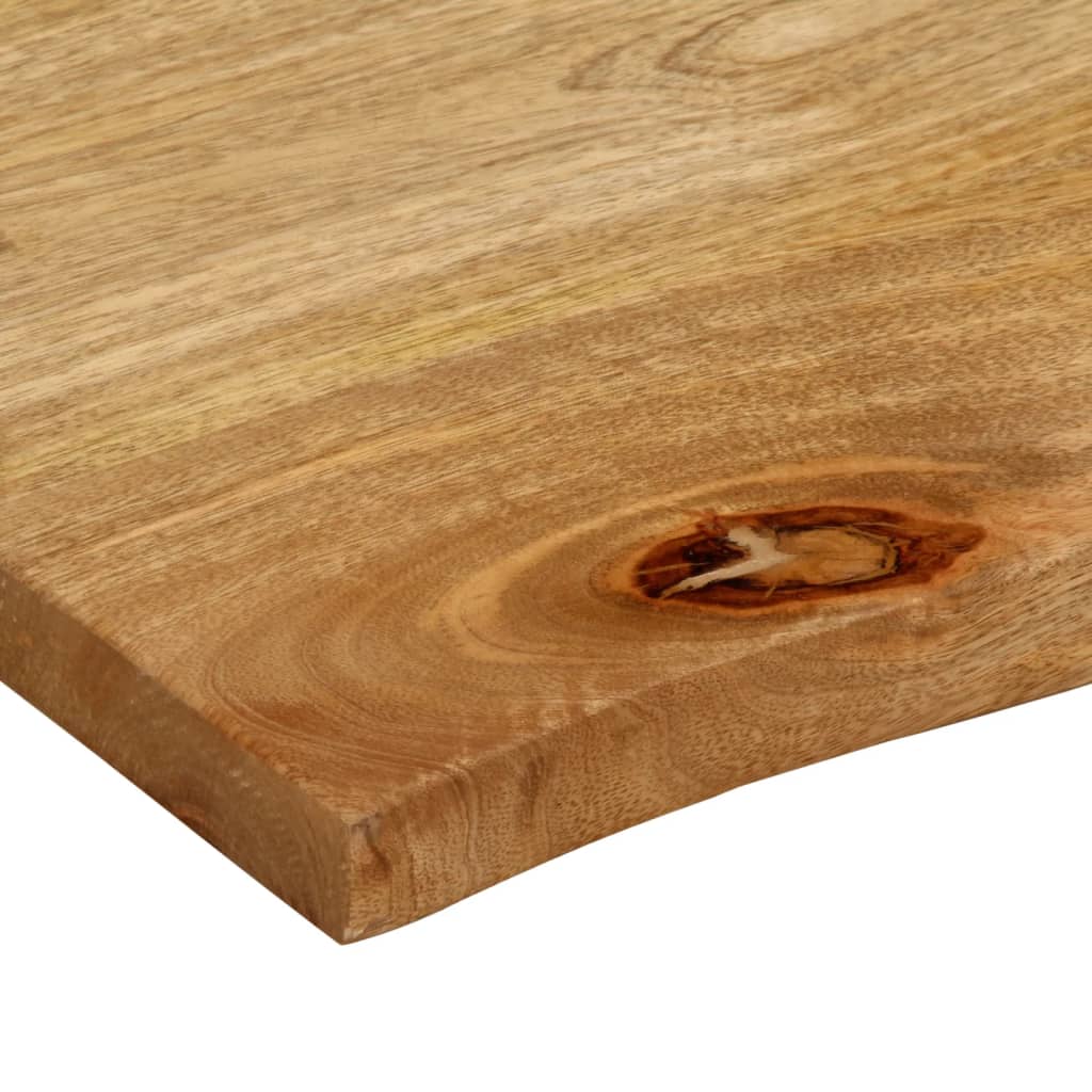 Stolna ploča sa živim rubom 100x80x2,5cm od masivnog drva manga