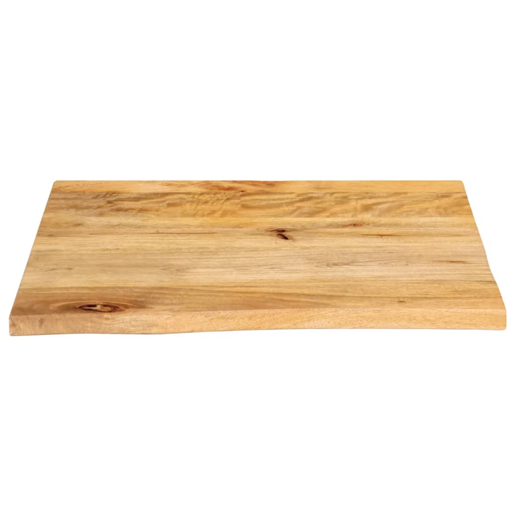 Stolna ploča sa živim rubom 80x80x3,8 cm od masivnog drva manga