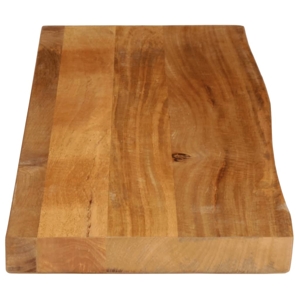 Stolna ploča sa živim rubom 100x80x2,5cm od masivnog drva manga