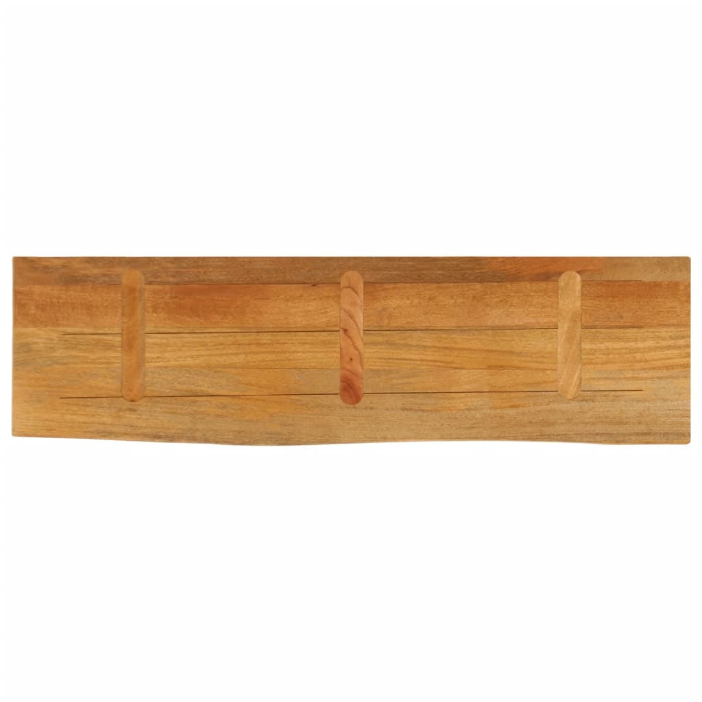 Stolna ploča sa živim rubom 100x80x2,5cm od masivnog drva manga