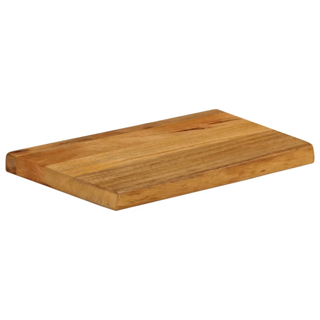 Stolna ploča sa živim rubom 50x30x2,5 cm od masivnog drva manga