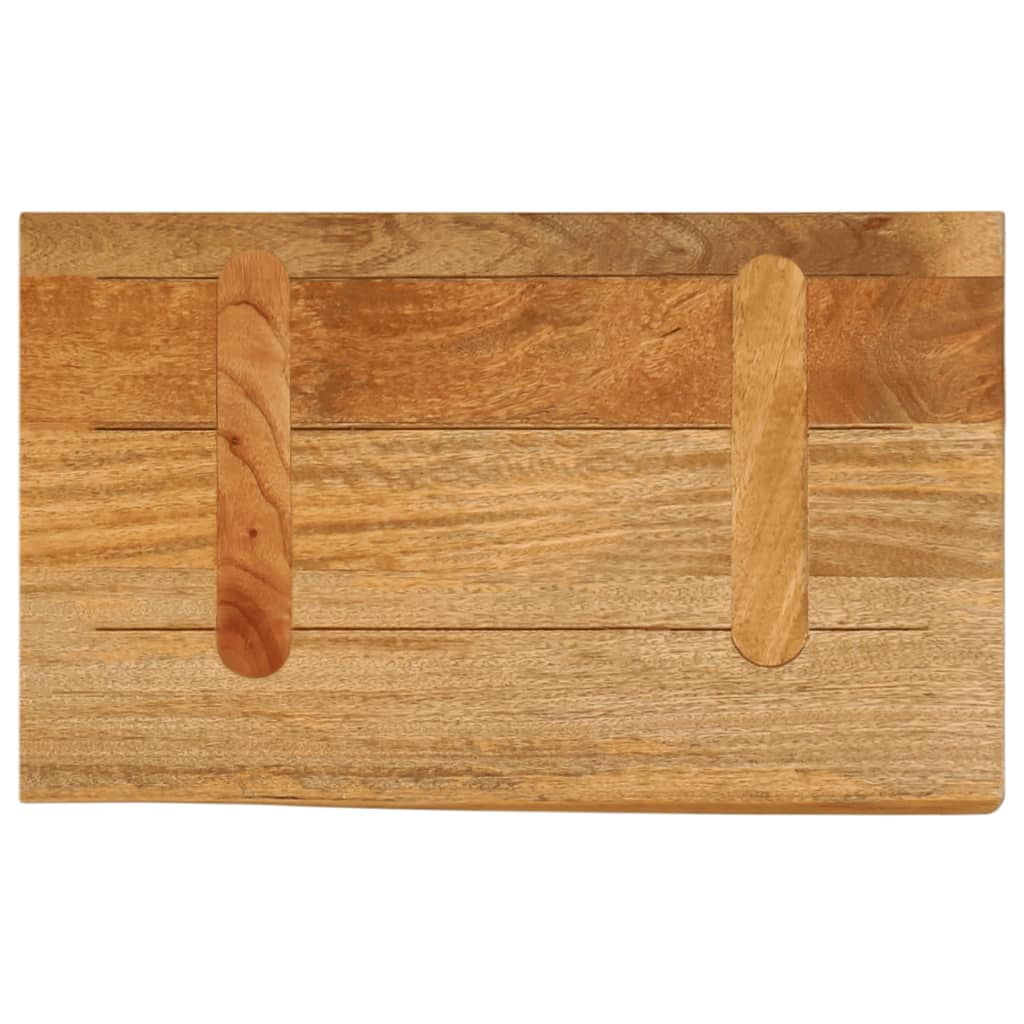 Stolna ploča sa živim rubom 50x30x2,5 cm od masivnog drva manga