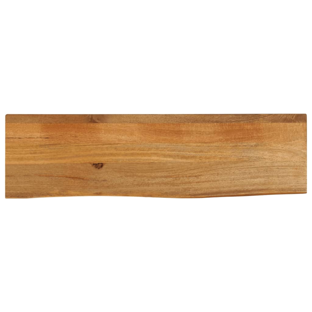 Stolna ploča sa živim rubom 110x30x2,5cm od masivnog drva manga