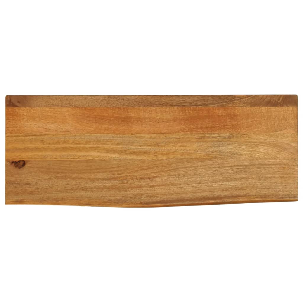 Stolna ploča sa živim rubom 90x40x2,5 cm od masivnog drva manga