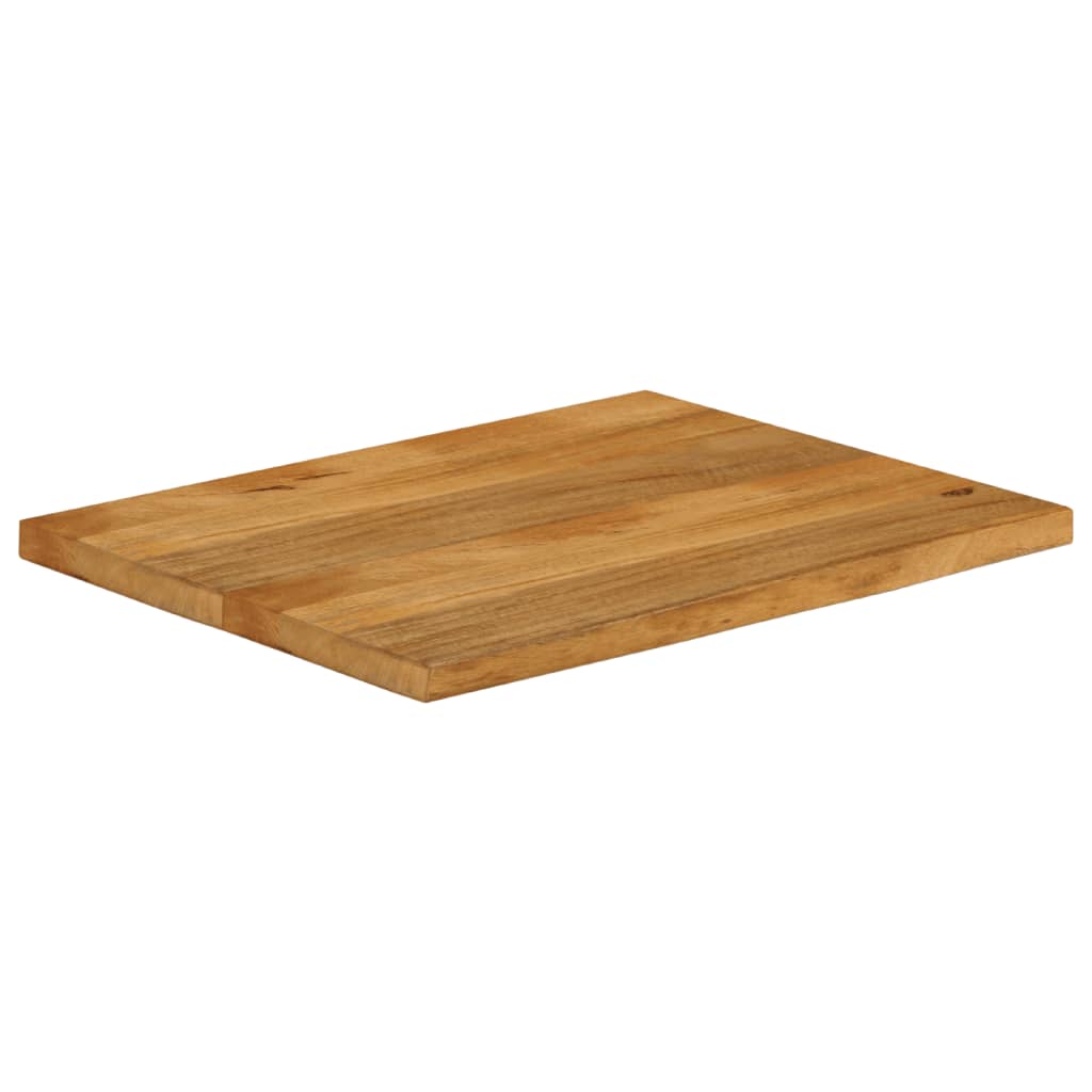 Stolna ploča sa živim rubom 90x60x2,5 cm od masivnog drva manga
