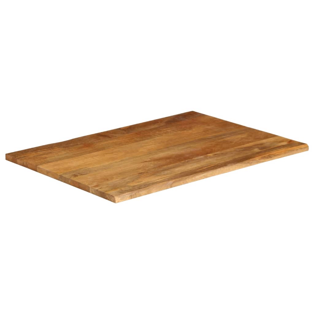 Stolna ploča sa živim rubom 100x80x2,5cm od masivnog drva manga