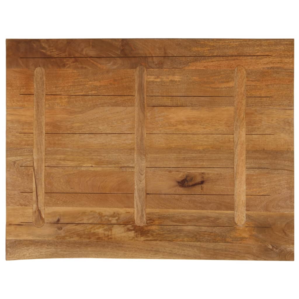 Stolna ploča sa živim rubom 100x80x2,5cm od masivnog drva manga