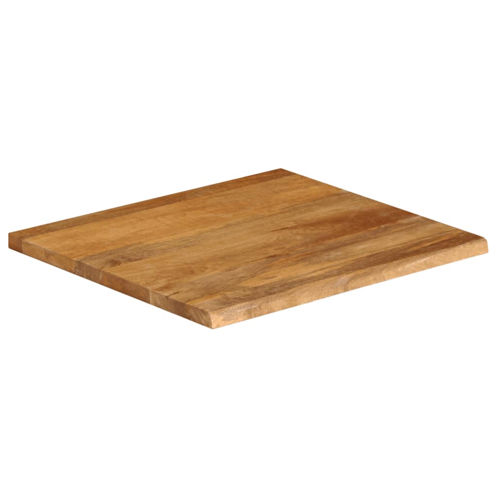 Stolna ploča sa živim rubom 80x80x3,8 cm od masivnog drva manga