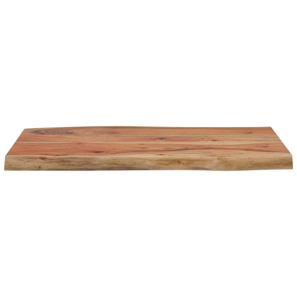 Stolna ploča 70x40x2,5 cm pravokutna bagremovo drvo živi rub
