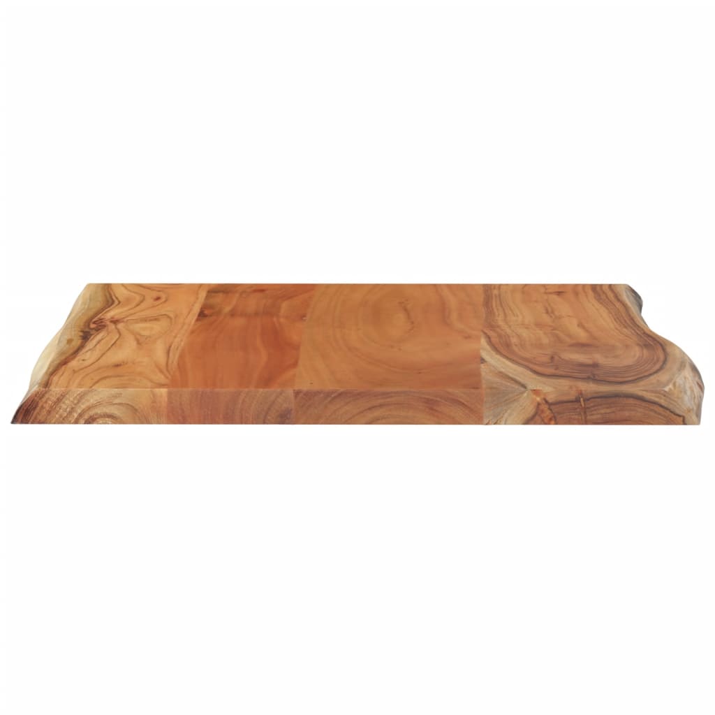 Stolna ploča 60x60x2,5 cm četvrtasta od bagrema sa živim rubom