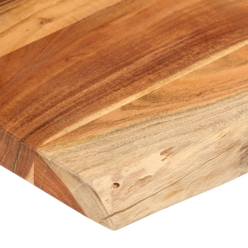 Stolna ploča 100x60x2,5 cm pravokutna bagremovo drvo živi rub